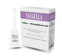 Rottapharm Saugella intilac réequilibrant pH 7x5ml | Reequilibra inmediatamente la flora vaginal - Apoya lactobacilos - Elimina los malos olores - 7 aplicadores