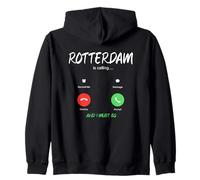 Rotterdam está Llamando y Debo IR a Holanda de Viaje Sudadera con Capucha