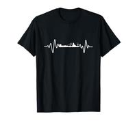 Rotterdam Skyline Latido del corazón de Róterdam Camiseta