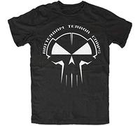 Rotterdam Terror Corps T Shirt Mens Summer Fashion tee Shirt, Schwarz Hardstyle Gabba Hardcore Techno