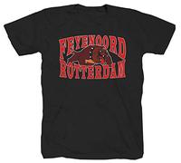 Rotterdam Ultras - Camiseta para fans del club de fútbol FC Ultra Hooligans, Negro , S