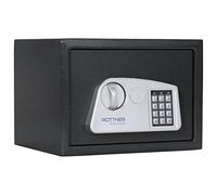 Rottner Caja fuerte para muebles Jupiter 3, Cerradura electrónica con apertura mecánica de emergencia y 2 llaves, Color antracita, Al x An x Pr 35x25x28 cm