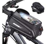 ROTTO Bolsa Bicicleta Cuadro Impermeable Bolsa Soporte Móvil para Bici el Tubo Superior con Pantalla Táctil Sensible
