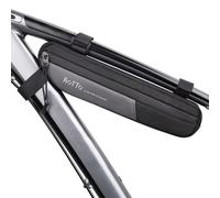 ROTTO Bolsa para Cuadro de Bicicleta Bolsa Triangular para Bicicleta Bajo el Tubo Superior con Bolsillo de Malla 1.2L para MTB Ebike Bici de Carretera