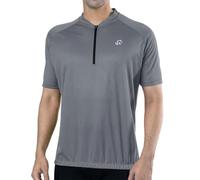 ROTTO Maillot Ciclismo Hombre Camiseta Ciclismo Manga Corta Verano Serie con Cremallera 1/4 y Bolsillo con Cremallera