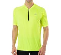ROTTO Maillot Ciclismo Hombre Camiseta Ciclismo Manga Corta Verano Serie con Cremallera 1/4 y Bolsillo con Cremallera