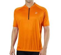 ROTTO Maillot Ciclismo Hombre Camiseta Ciclismo Manga Corta Verano Serie con Cremallera 1/4 y Bolsillo con Cremallera