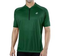 ROTTO Maillot Ciclismo Hombre Camiseta Ciclismo Manga Corta Verano Serie con Cremallera 1/4 y Bolsillo con Cremallera