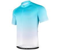 ROTTO Maillot Ciclismo Hombre Camiseta Ciclismo Verano Maillot Bici Hombre Manga Corta Colores sombreados con Bolsillo de Cremallera