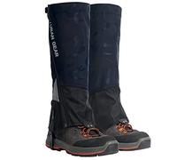 ROTTO Polainas Impermeables Senderismo Nieve Trekking Caza para Hombre Mujer con Cremallera Totalmente Abierta (L)