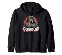 Rottweiler Con Video Cassette En El Maul Film Festival Sudadera con Capucha