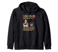 Rottweiler Dog Dad Definition For Daddy Funny Fathers Day Sudadera con Capucha