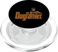 Rottweiler Dogfather Dog Father Idea del Perro Padre PopSockets PopGrip para MagSafe