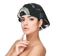 Rottweiler Mascotas Perros Rottweiler,Gorro de dormir de satén ajustable para adultos, de seda, elástico, para dormir, para mujer