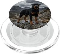 Rottweiler Montaña Paisaje Dramático Cielo Escena al Aire Libre PopSockets PopGrip para MagSafe