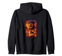 Rottweiler Paisaje Urbano Aventura Divertido Idea Amante Mascota Sudadera con Capucha