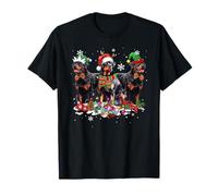 Rottweiler - Pijama de Navidad Divertido a Juego con diseño de Perro Camiseta