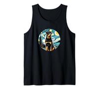 Rottweiler Rottie Dog Mom Dad, estilo Van Gogh Starry Night Camiseta sin Mangas