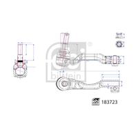 FEBI BILSTEIN 183723 Rótula de dirección