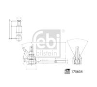 FEBI BILSTEIN 175634 Rótula de dirección