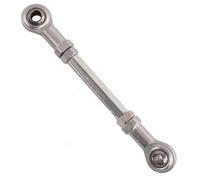 rótula interior del mecanismo de dirección Kit de varilla dirección 80-220mm, junta esférica, perno M8 para Buggy Quad Bike 50cc 110cc 150cc 200cc Cargo ATV Go kart(210mm)