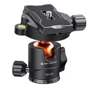 Rótula K&F Concept KF-25 Metal 360° para trípode control doble y liberación rápida