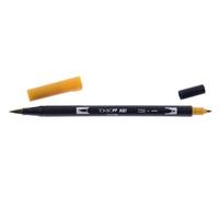 Tombow Rotulador Doble Punta Pincel Acuarelable, Plástico, Yellow Gold