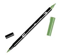Rotulador Abt Dual Brush 158 Dark Olive Tombow