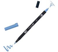 Tombow - ABT Dual Brush - Rotulador Doble Punta Pincel Acuarelable - Para Lettering, Dibujo, Pintura, Manga - Uso Doméstico y Profesional - Color peacock blue