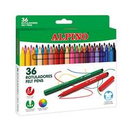 ROTULADOR ALPINO SUPERLAVABLE 3MM 36 UNIDADES