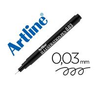 Rotulador artline calibrado micrometrico negro illustration pen ek-2803iln punta poliacetal 0,03mm - EK-2803ILN