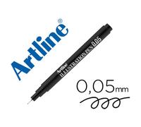 Rotulador artline calibrado micrometrico negro illustration pen ek-2805iln punta poliacetal 0,05mm - EK-2805ILN