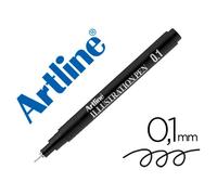 Rotulador artline calibrado micrometrico negro illustration pen ek-281iln punta poliacetal 0,1mm - EK-281ILN