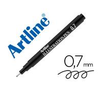 Rotulador artline calibrado micrometrico negro illustration pen ek-287iln punta poliacetal 0,7mm - EK-287ILN