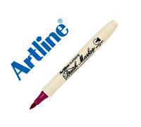 Rotulador artline supreme brush epfs pintura base de agua punta tipo pincel trazo fino magenta