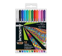 Rotulador BIC Intensity Medium Estuche 12 Colores