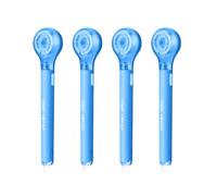 Rotulador de cinta correctora de 6 x 5 mm para tomar notas, manualidades, diario, paquete de 4 gomas de borrar rellenables, color blanco