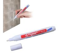 Rotulador de lechada blanco blanco para azulejos para reparación de juntas, rotulador blanco para restauración de juntas, rotulador para juntas para baño, cocina, terraza, reparación