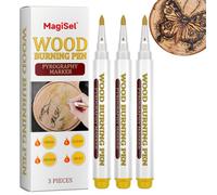 Rotulador de madera para quemar, Marcador de marca de madera, lápiz de dibujo para pintura de madera, Rotulador para carpintería, Marcador de Quemado Multifuncional, Rotuladores de madera para niños
