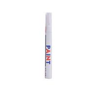 Rotulador de pintura de neumáticos resistente al agua 2024 nuevo marcador resistente a la luz para coche moto rotulación de neumáticos 10 ml Craft Stationery (blanco, talla única)
