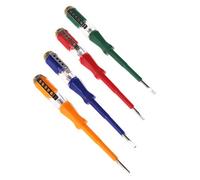 Rotulador de prueba colorido, portátil, destornillador plano, herramienta eléctrica, dispositivo de luz, sacapuntas para podadoras