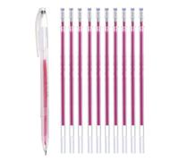 Rotulador de tela - Rotulador de marcado que desaparece para, conjunto de marcadores para tela de tinta borrable con calor | Herramienta de punto de desaparición de alta temperatura, 10 Recha