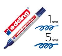 Edding Marker 3300 N.3 Azul - Punta biselada