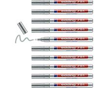 Edding Marker Fiber Tip 751 Punta redonda plateada 15 mm