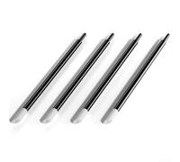 Rotulador ergonómico quitamanchas para maquetas - Cuerpo de aluminio con punta de fibra de poliéster, 5 mm x 115 mm, líneas de panel y mejora el detalle Clea