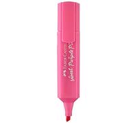 Rotulador faber fluorescente 1546 color pastel rosa