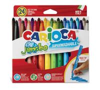 Rotulador fibra carioca jumbo estuche de 24