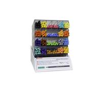 Rotulador Fibra Edding 1340 Brushpen Expositor De 200