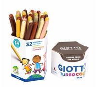 Giotto Rotuladores Turbo Color Skin Tones – bote cartón 32 uds.