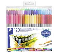 Rotulador Fibra Staedtler 3200 Design Journey Doble Punta Estuche De 120